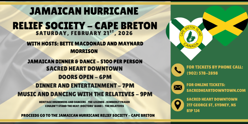Jamaica Dinner and a Dance Fundraiser